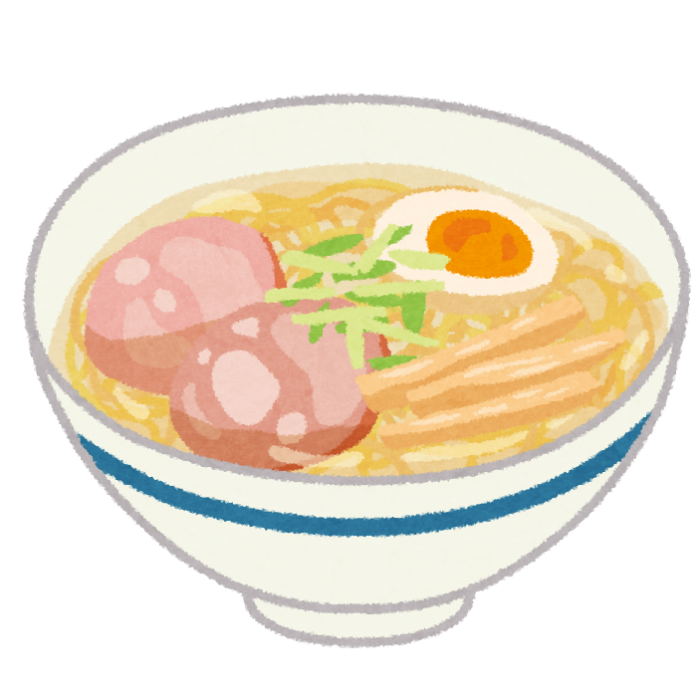 ラーメンのイラスト